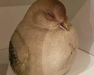 Fat Bird Garden Ornament