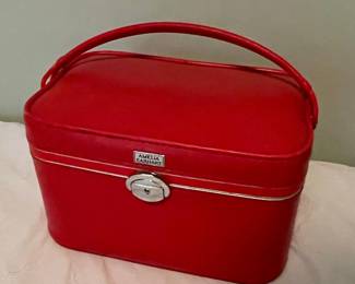 Amelia Earhart Vintage Train Case