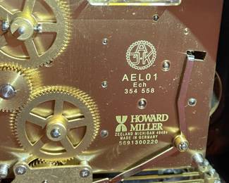 Howard Miller Mantel Clock Model 613-192 German movement