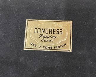 Congress Playing Cards Snail Design Double Deck Set