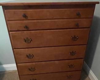 Hungerford Memphis Cherry Highboy Chest of Drawers