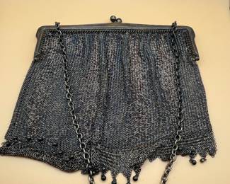 Mesh evening bag