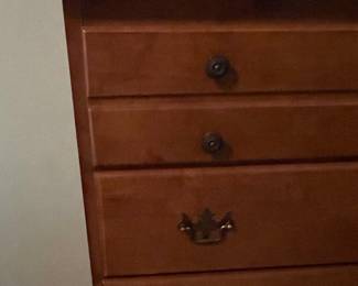 Hungerford Memphis Cherry Highboy Chest of Drawers