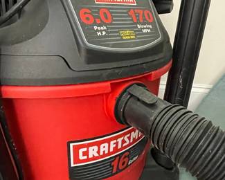 Craftsman 16-Gallon 6.0 Peak HP Wet/Dry Vac
