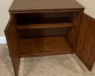 Mid-Century Modern Vertical Slat Sideboard/Cabinet