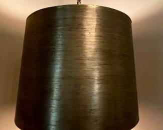 Vintage Brass and Marble Tray Floor Lamp - Stiffel Style