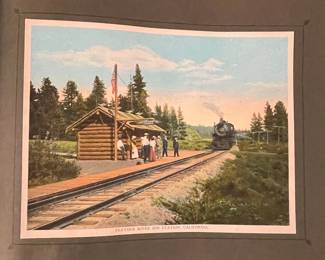 1924 Western Pacific Railway 'From San Francisco to Salt Lake City' Souvenir Album