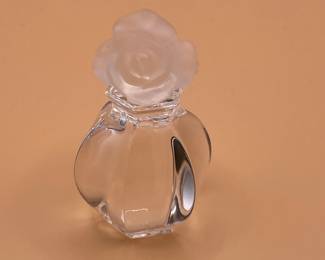 Lalique 'Rose' Perfume Bottle