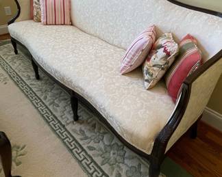 Federal Style Mahogany Settee