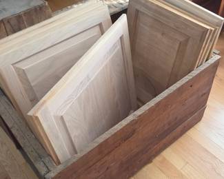 Unfinished cabinet doors