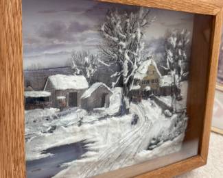 Original 3-D Framed Artwork 