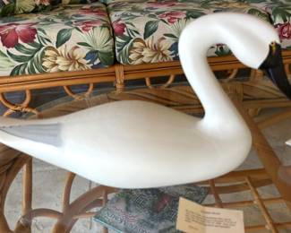 Swan Sculpture 
