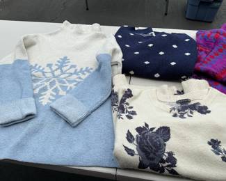 Another sample of beautiful sweaters