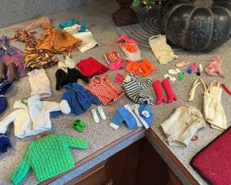 Barbie clothes and accessories