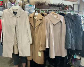 London fog, several European brands