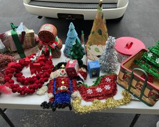 Variety of Christmas items
