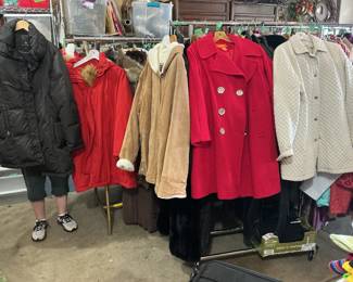 Lots of coats