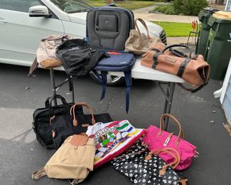 Bags backpacks, carry ons