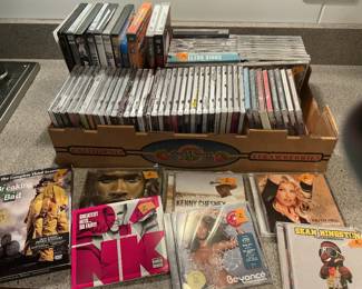 DVDs and CDs
