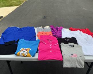 T shirts and polos