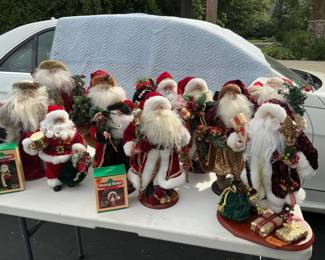 Variety of Santa’s