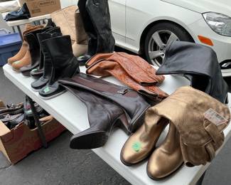Boots …both tall and ankle lengths