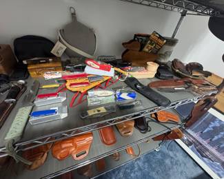 Knives and holsters