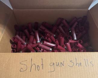 Empty shells ready to load