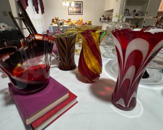 Glass vases