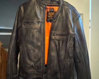 Leather jacket