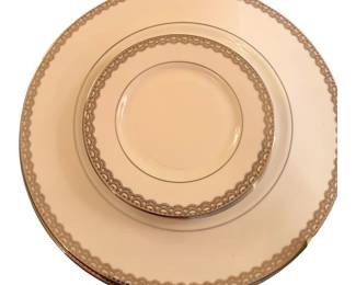 Lismore Lace gold by Waterford 5 pieces