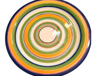 Tabletops Gallery Spencer "Camden Stripe" pattern dinnerware plates