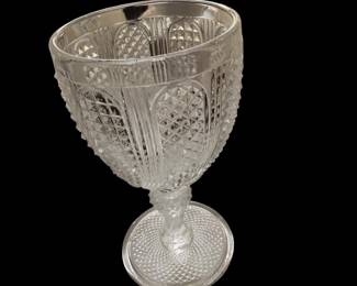 Vista Alegre Bicos five water goblets/
