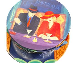 Sango CAFE AMERICANA plates