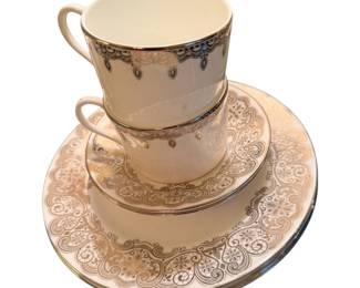 Waterford Lismore Lace Platinum 7 pieces