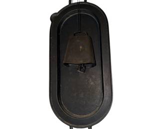 Cast iron bell and griddle