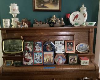 Player piano, Collectible tins and collectible figurines