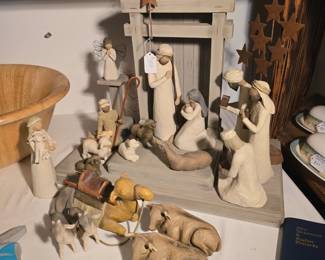 Willow Tree Nativity with additional figures
