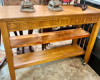 Console Table On Wheels