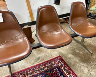 Vtg. Herman Miller MCM Airport Terminal Chairs from the Savannah Airport
