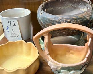 Art Pottery (Roseville & More)