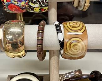 Brace Yourselves For Bracelets- collection of fashion bangle bracelets