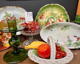 Fruits of or Labor (Limoges Haviland, Capodimonte Porcelain & More)