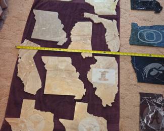 States made from Marble