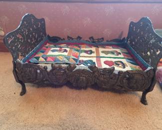 Bronze bed
