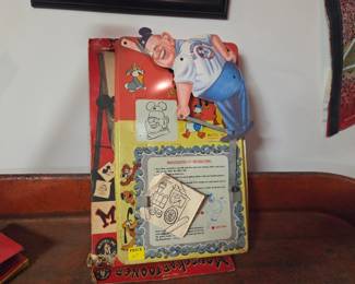 Mickey mouse tracing toy
