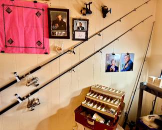 Fishing Poles & Reels, Eddie Izzard Autographs 