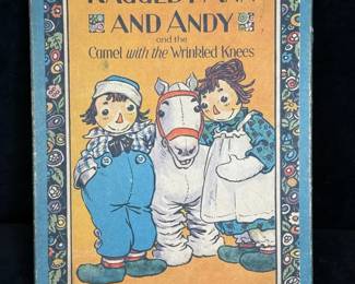 Johnny Gruelle Signed Raggedy Ann and Andy and the Camel with the Wrinkled Knees