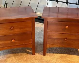 Ethan Allen American Impressions Collection TwoDrawer Nightstands