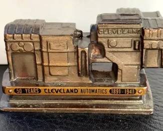 Cleveland Automatic Machine Company Commemorative Paperweight